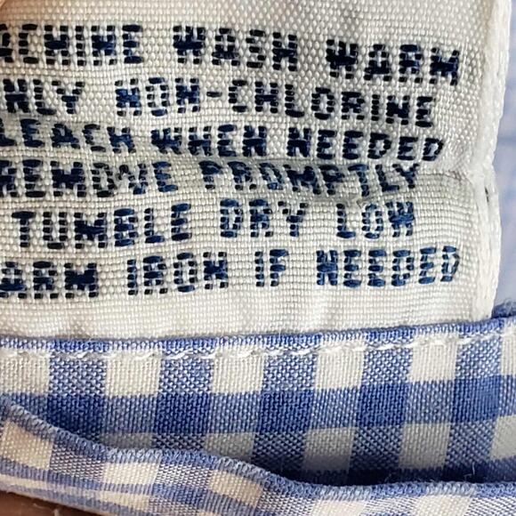 Polo Ralph Lauren Shirt Men's Size XLT Blue Gingham Pink Pony Button Down LS - Picture 8 of 14